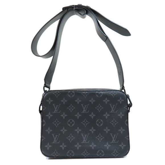 Louis Vuitton Steamer Messenger Shoulder Bag Monogram Eclipse - Picture 2 of 9